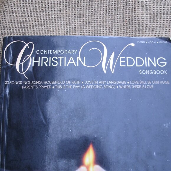 Contemporary Christian Wedding Songbook piano vocal guitar - Picture 2 of 13
